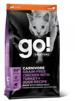 GO! Carnivore Kana, Kalkun + Part Kuivtoit Kassile ja Kassipojale 3,7kg