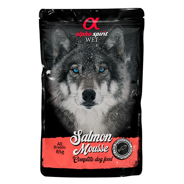 Alpha Spirit Pate Märgtoit Koerale - Lõhega 300g
