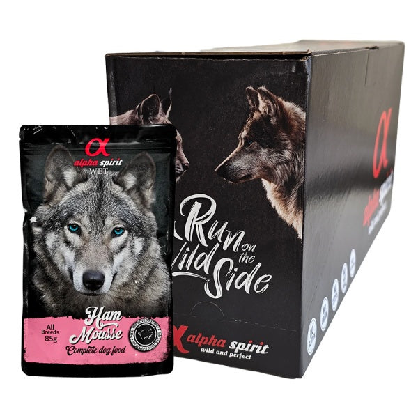 Alpha Spirit Pate Märgtoit Koerale - Singiga 300g x 12tk