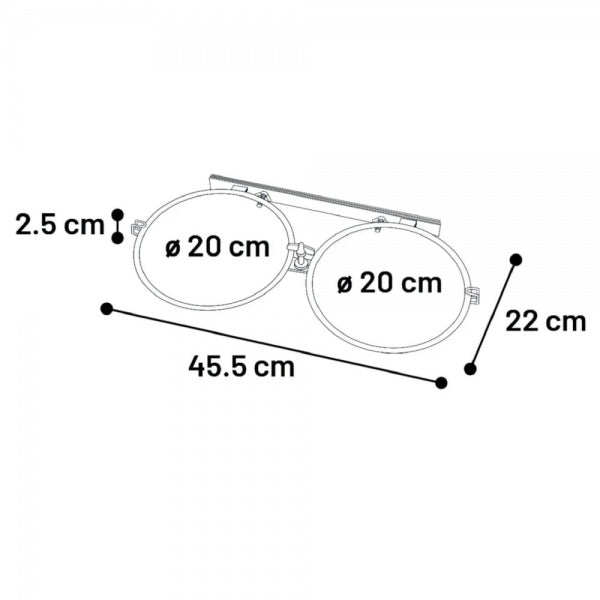 Flamingo Söögikausside Hoidja (Seinale/Puurile) ∅2x20cm – pilt 2