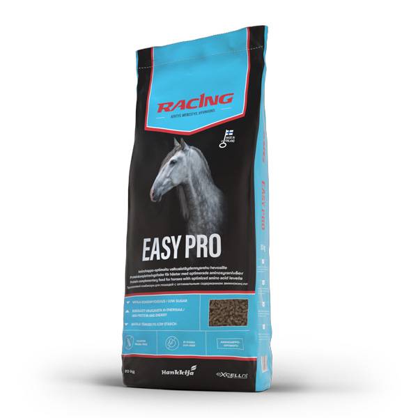 Racing Easy Pro Hobusööt - Proteiinisööt hobustele 20 kg
