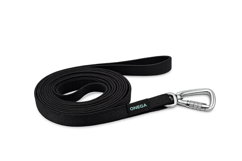 Onega Kummeeritud Jalutusrihm Koerale, Hall (Twist Lock) 20mm x 3m