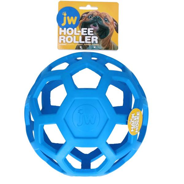 JW Hol-EE Mänguasi Koerale - Roller, Sinine Jumbo 19cm