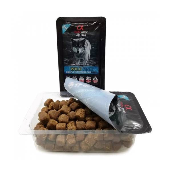 Alpha Spirit Poolmärg Wild Fish Koeratoit (Värske Kala) 200g