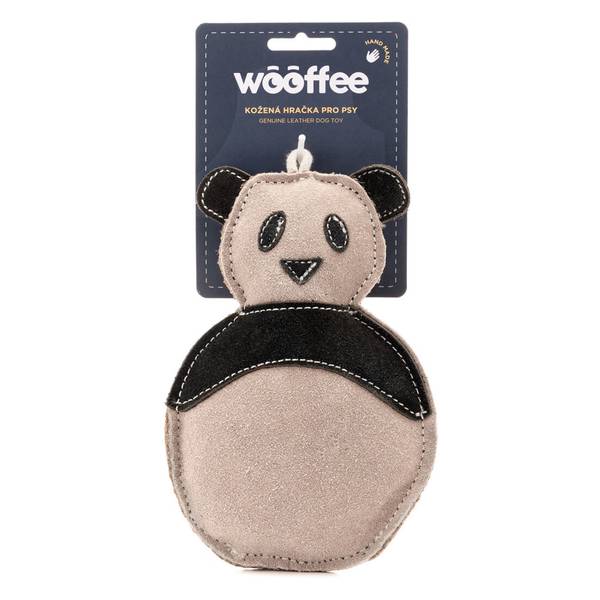 Wooffee Mänguasi Koerale - Nahast Panda 19cm