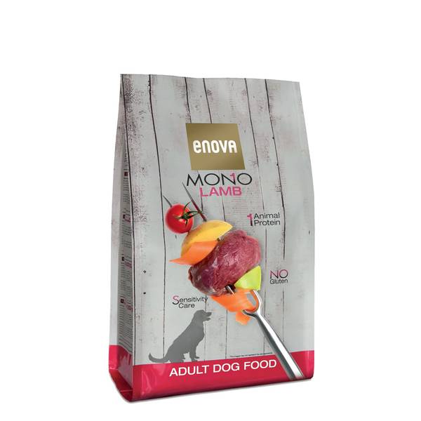 ENOVA Mono Lamb Kuivtoit Lambaga Täiskasvanud Koerale 2kg