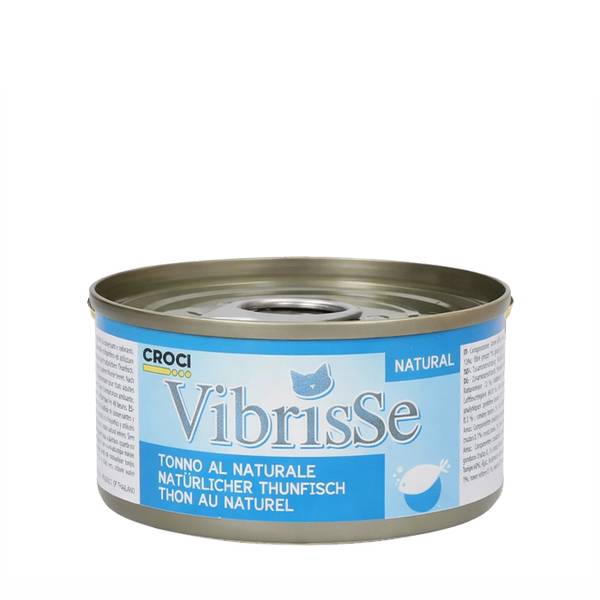 Vibrisse Natural Kassikonserv Tuunikalaga 140g