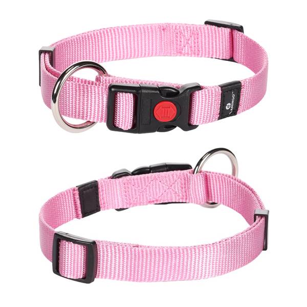 Flamingo Nailonist Kaelarihm, Roosa 45-65cm x 25mm