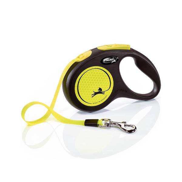 Flexi M Neon Must/Kollane Lint 5m 25kg