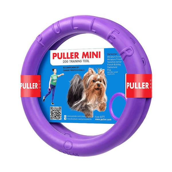 PULLER Mini Tirimismänguasi Koera Treenimiseks Ø18cm 2tk (Ujub vees)