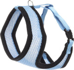 Flamingo Harness For Cats with Leash, Blue 37cm / 43-55cm