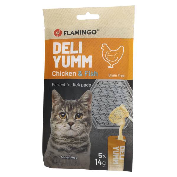 Flamingo Maius Kassile - Deli Yumm Pasta Kana ja Kalaga, stressivastane 70g