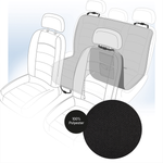 Flamingo Veekindel Auto Istmekate, Must 143x138cm – pilt 4