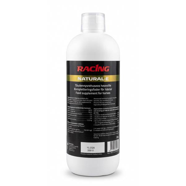 Racing Natural-E, E-vitamiin hobustele 1000ml