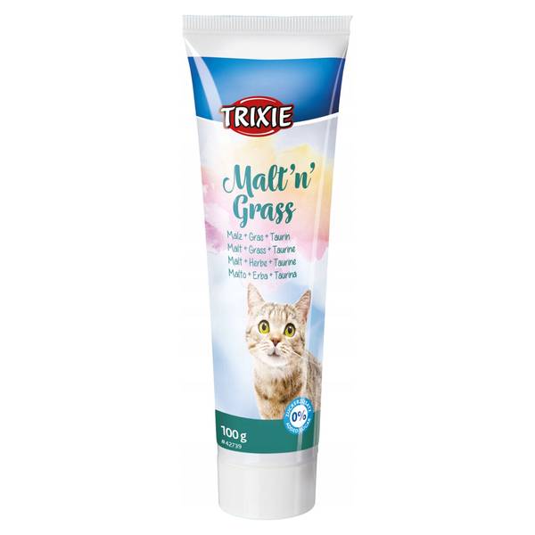 TRIXIE Linnase ja rohupasta kassidele karvapallide vastu 100g
