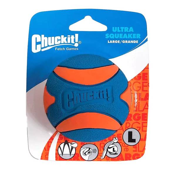 Chuckit! Mänguasi Koerale Ultra Squeaker Pall L 7cm (Ujub vees)