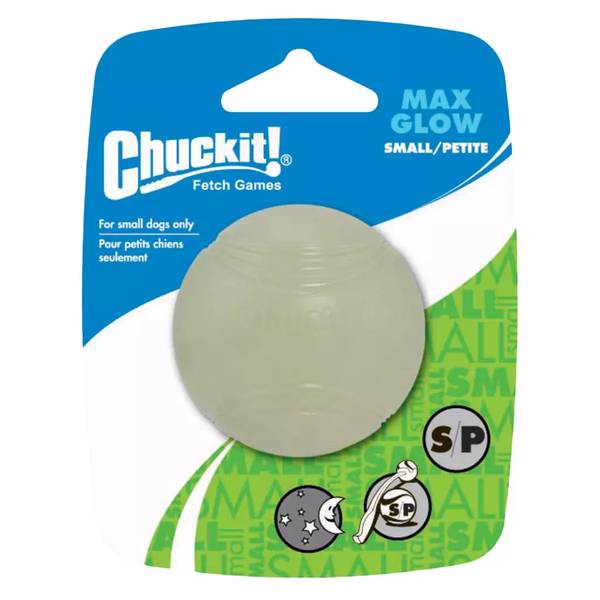 Chuckit! Mänguasi Koerale Max Glow (Helendav Pall) S 5cm