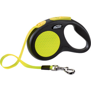 Flexi S Neon Must/Kollane Lint 5m 15kg