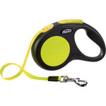 Flexi S Neon Must/Kollane Lint 5m 15kg
