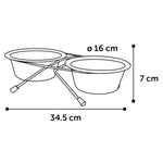 Flamingo Söögikausid Alusel 2x830ml – pilt 2