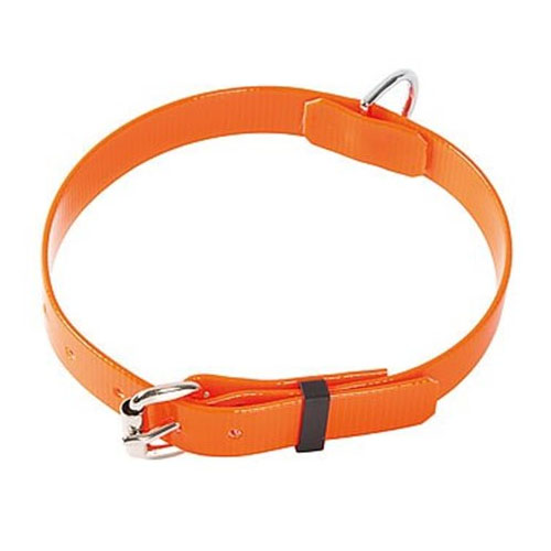 Klin Kaelarihm Biothane Oranž 20mm x 30-40cm