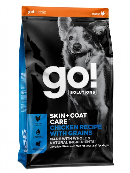 GO! Skin + Coat Kanalihaga Kuivtoit Koerale ja Kutsikale 11,4kg