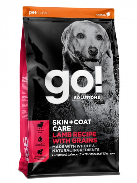 GO! Skin + Coat Lambaga Kuivtoit Koerale ja Kutsikale 1,6kg