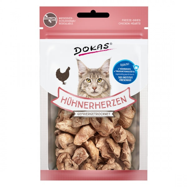 Dokas Maius Kassile - Külmkuivatatud Kanasüdamed 15g